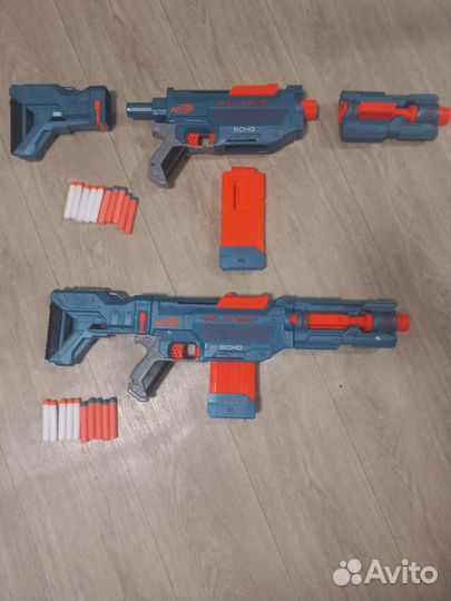 Nerf elite 2.0 echo +10 патронов