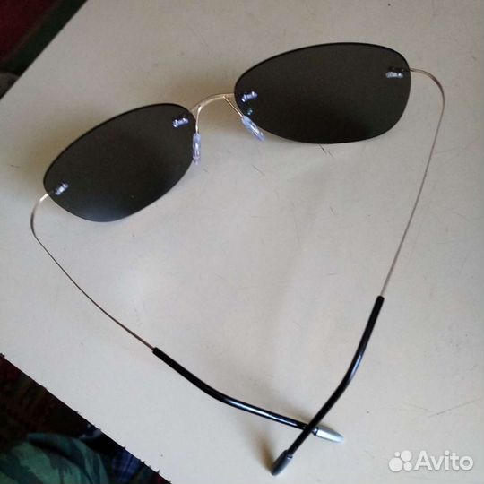 Солнцезащитные безоправные очки Силуэт