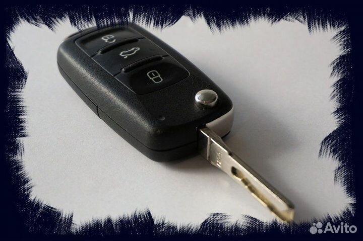 Центральный замок с выкидным ключом с устоновкой