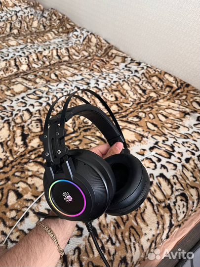 Наушники A4Tech Bloody G528C, Black