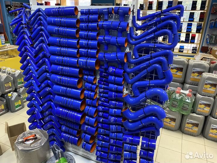 Силиконовые патрубки, шланги, рукава