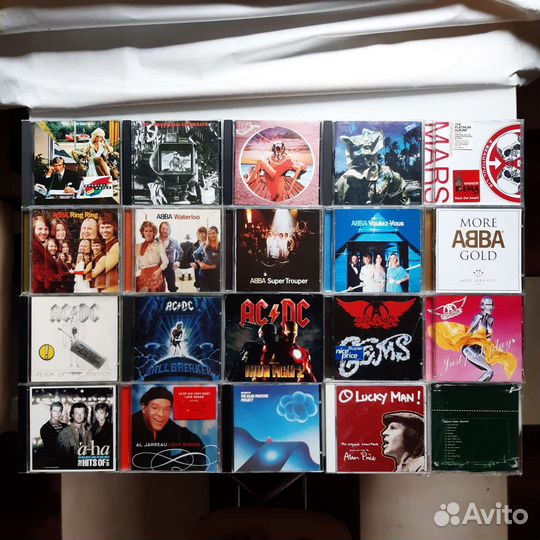 CD фирменные рок метал поп часть 1 184 CD 16.05.23