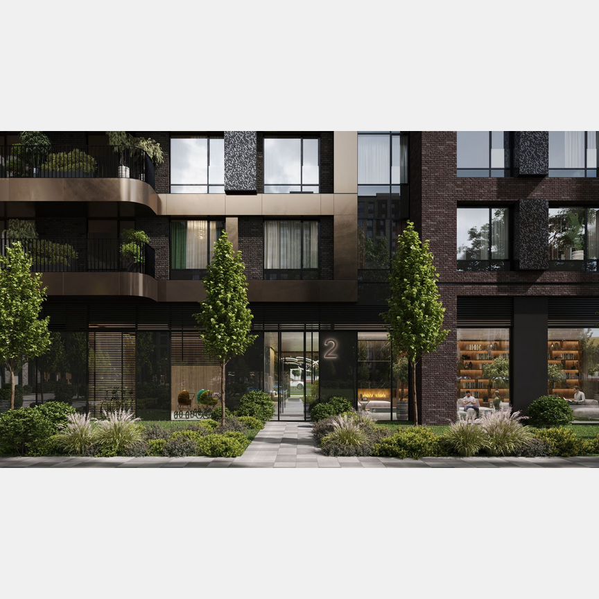 2-к. квартира, 79 м², 2/17 эт.