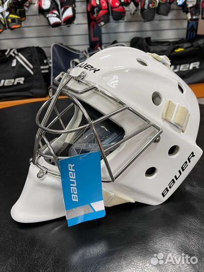 Шлем вратаря bauer 960 XPM CAT SR бел S