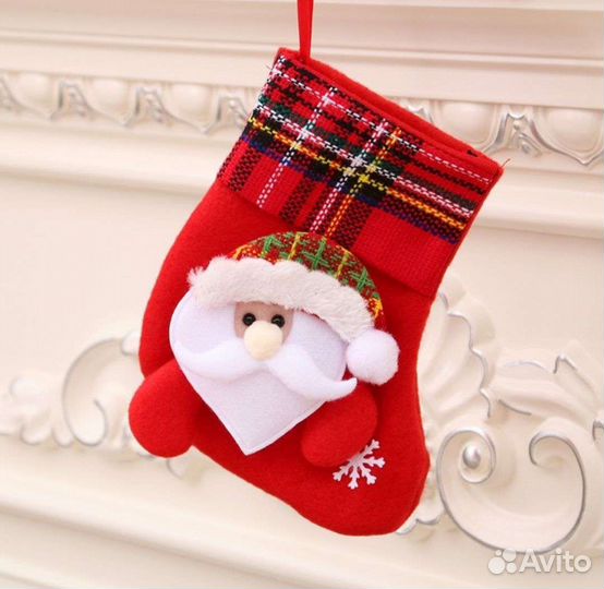 Новогодний носок для подарков