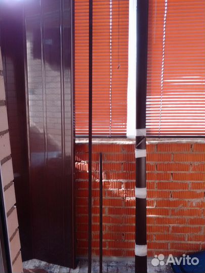 Пластиковая складная дверь гармошка б\у