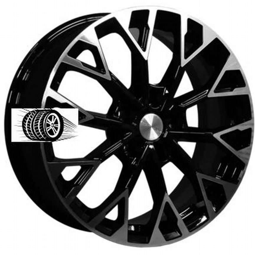 Литые диски Khomen Wheels 7×R17 5×110