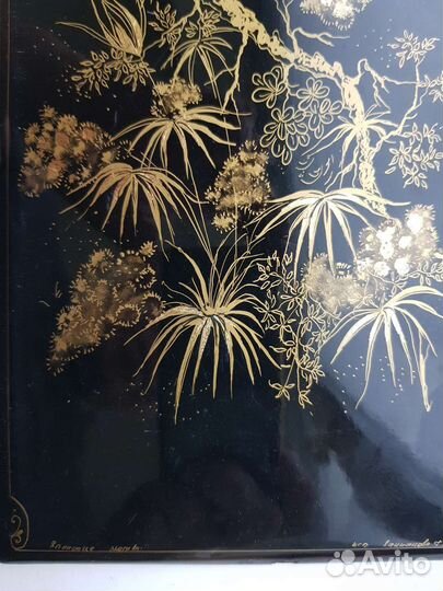 Художественное панно золото.Мотивы