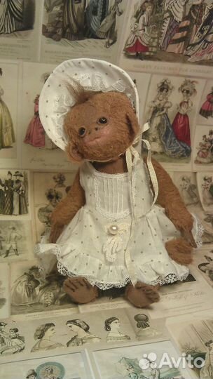 Коллекционные авторские обезьянки - тедди