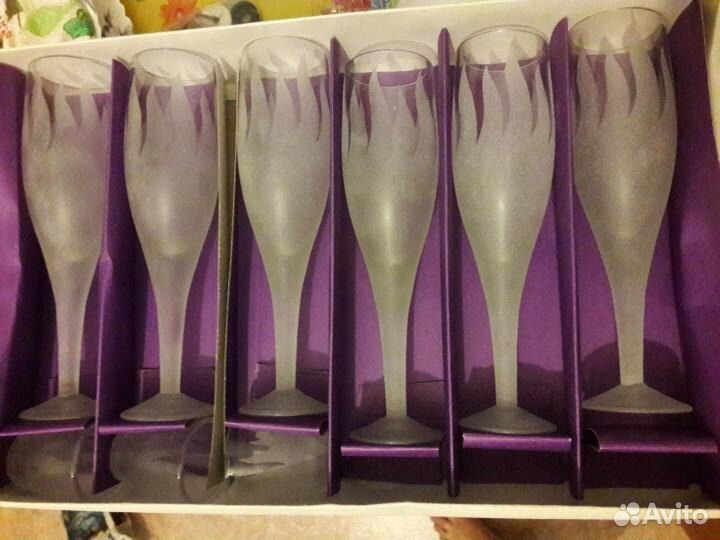 Набор бокалы и стопки