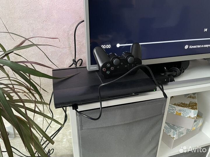 Sony ps3 ss прошитая+куча игр