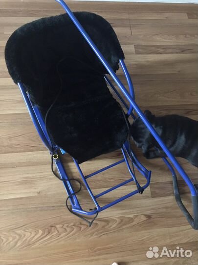 Коляска санки