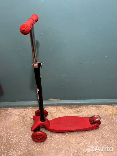 Самокат детский трехколесный бу