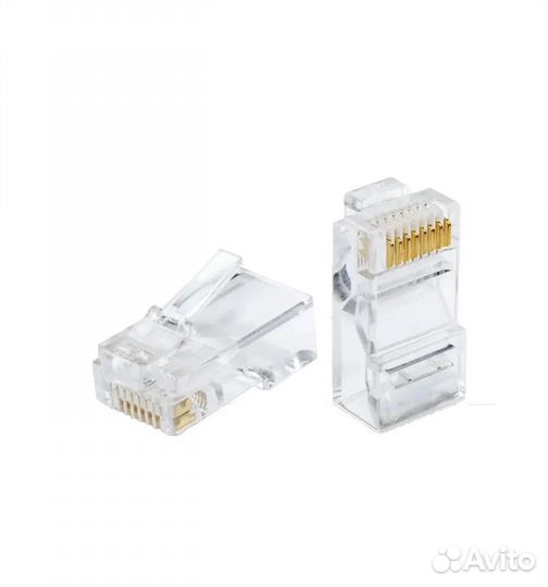 Коннектор cat.5e UTP RJ45 68P8C 10шткомплект