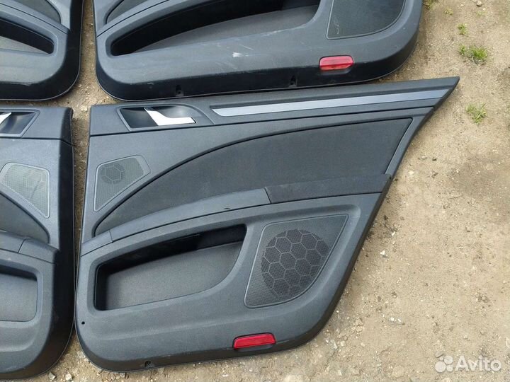 Комплект дверных карт skoda superb