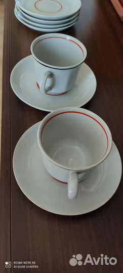 Чашка чайная с блюдцем