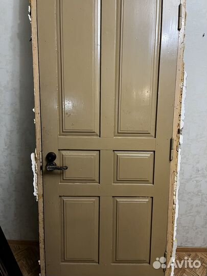 Двери металлическая и деревянная