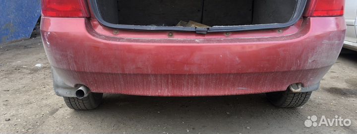 Задний бампер ваз kalina седан