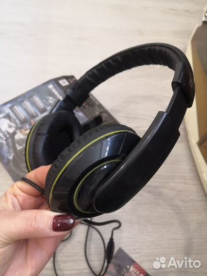 Игровые наушники с микрофоном