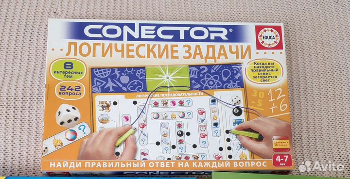 Настольная игра электро викторина educa connector