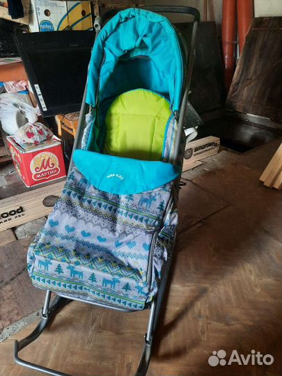 Санки коляска Умка 3