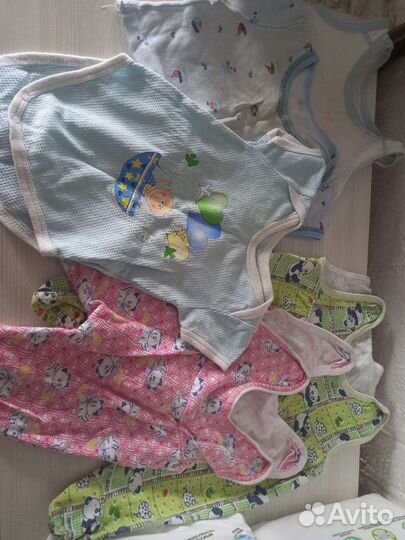 Одежда пакетом для новорожденного отдам