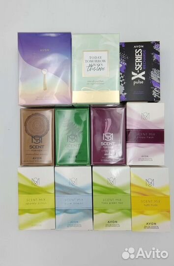 Парфюмерия туалетная вода Avon разная