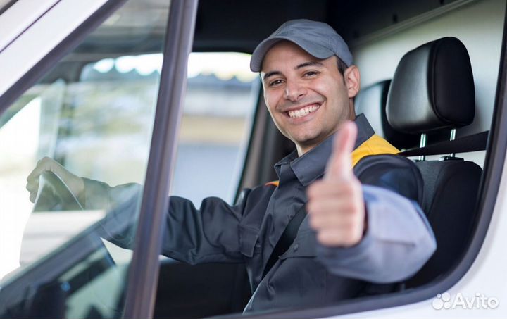 Водитель на газель