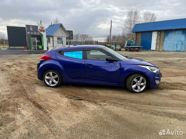 Hyundai Veloster 1.6 МТ, 2012, битый, 136 550 км