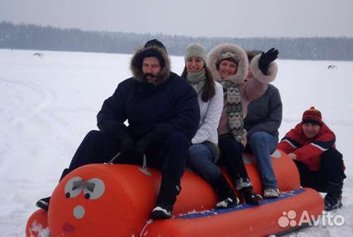 Банан зима-лето надувной