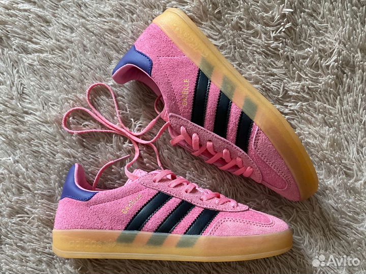 Adidas Gazelle Indoor x Pink розовые