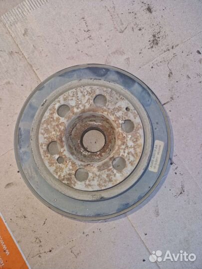 Шкив коленвала ягуар xj jaguar 2.0 turbo x351