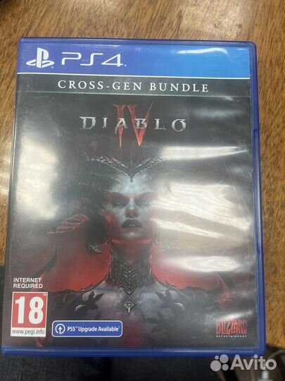 Diablo 4 ps4 диск