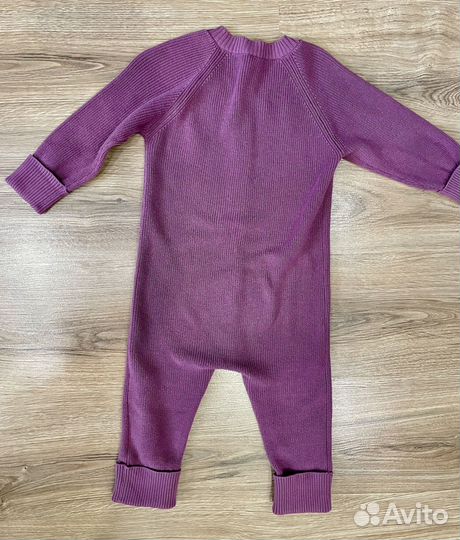 Вязаный хлопковый комбинезон sela 86 бу