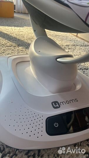 Шезлонг для новорожденных 4Moms MamaRoo4 Белый