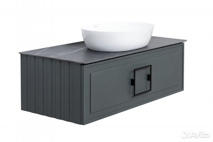 Тумба с раковиной La Fenice Cubo FNC-01-CUB-G-100