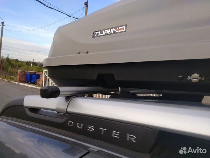 Багажник на рейлинги Renault Duster II, 2021+ Микс