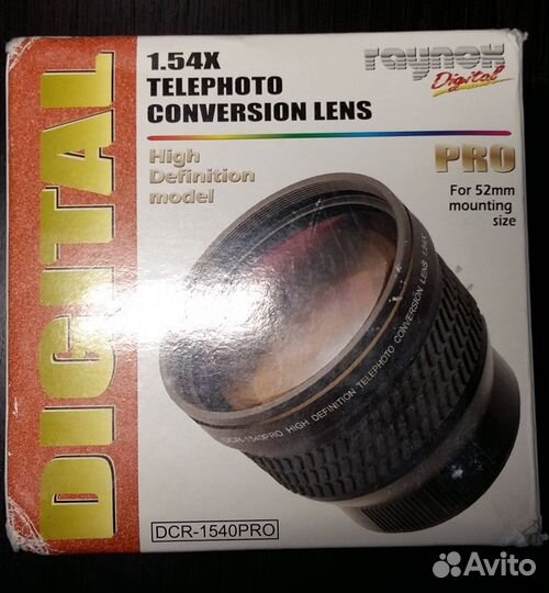 Телеконвертер Raynox 1540 pro, 1850 pro