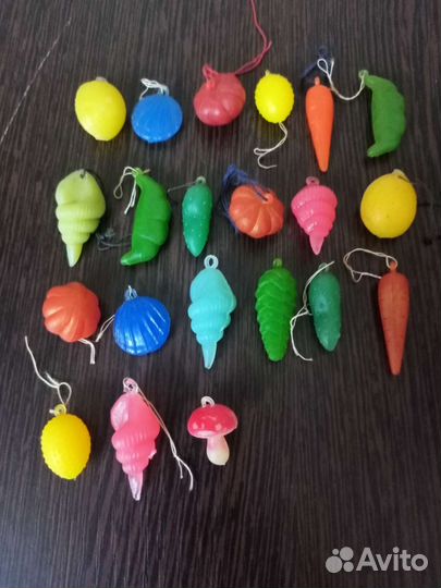Ёлочные игрушки 60-70г. Малютки