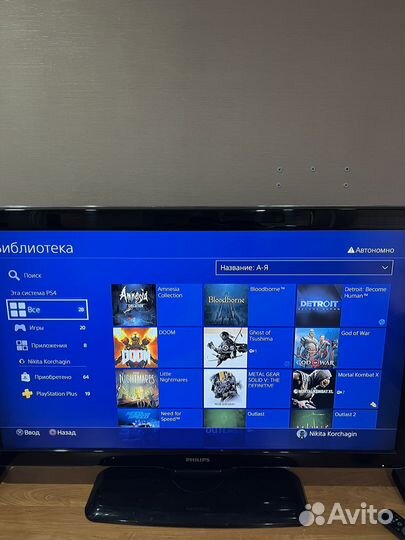 Игровая приставка sony playstation pro 4