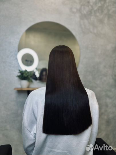 Кератиновое выпрямление ботокс волос