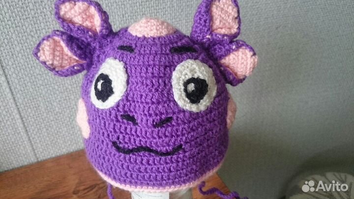 Шапка Лунтик