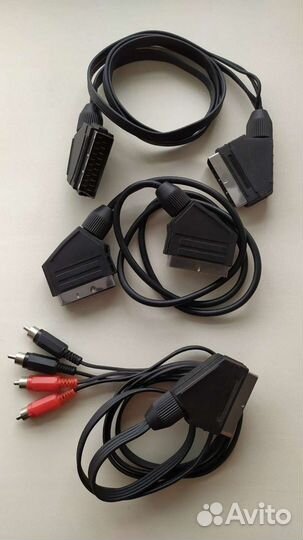 Кабель DIN5, RCA, scart аудио-видео