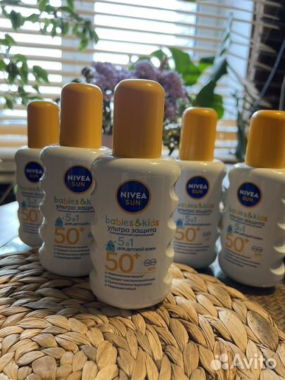 Солнцезащитный спрей Nivea spf 50