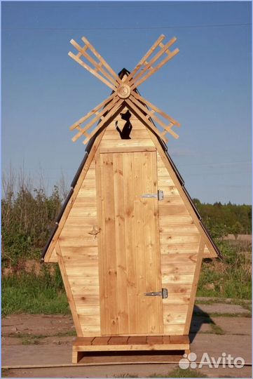 Уличный туалет прямоугольник FIK