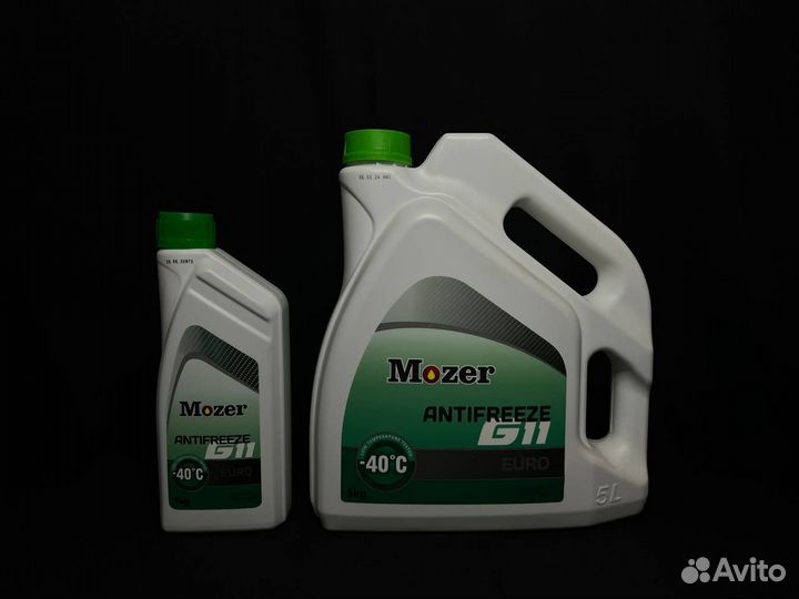 Антифриз mozer \G11 -40\ зеленый\