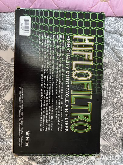 Фильтр для мотоцикла HFA 2607