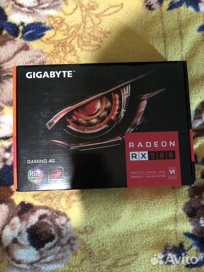 Gigabyte Radeon RX 580 4Gb gddr5 256bit в коробке