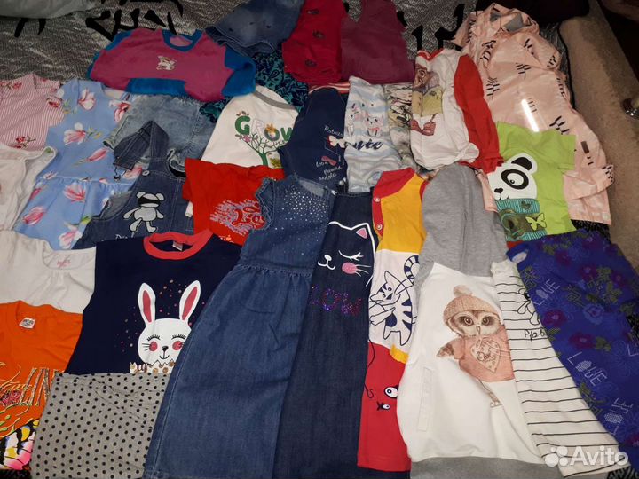 Одежда для девочки с 4 до 7 лет