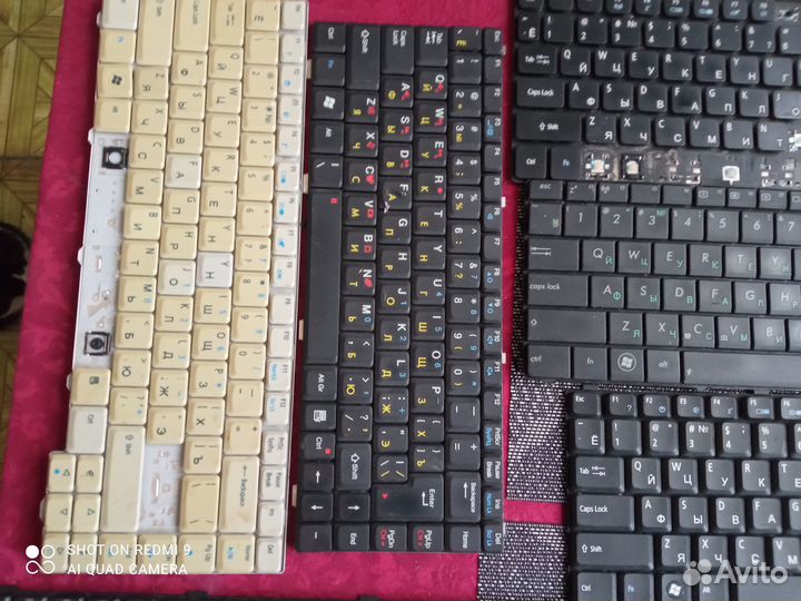 Клавиатуры для ноутбуков на 